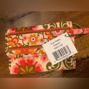 Vera Bradley Euro Wallet in Folkloric
